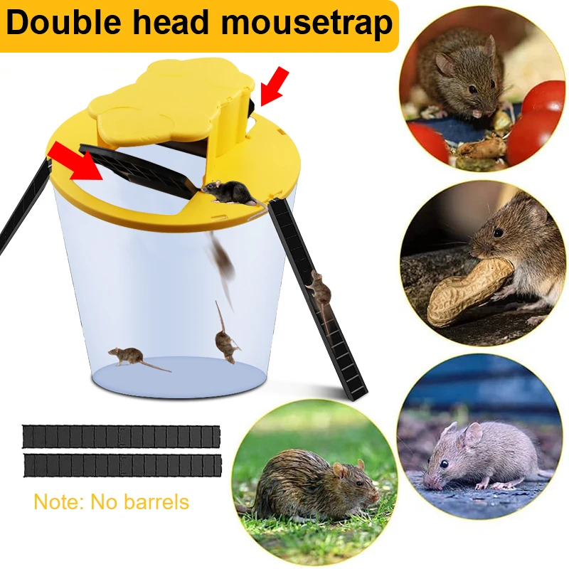 2-4pcs Humane Mouse Traps, Mouse Traps Indoor for Home Mouse Traps