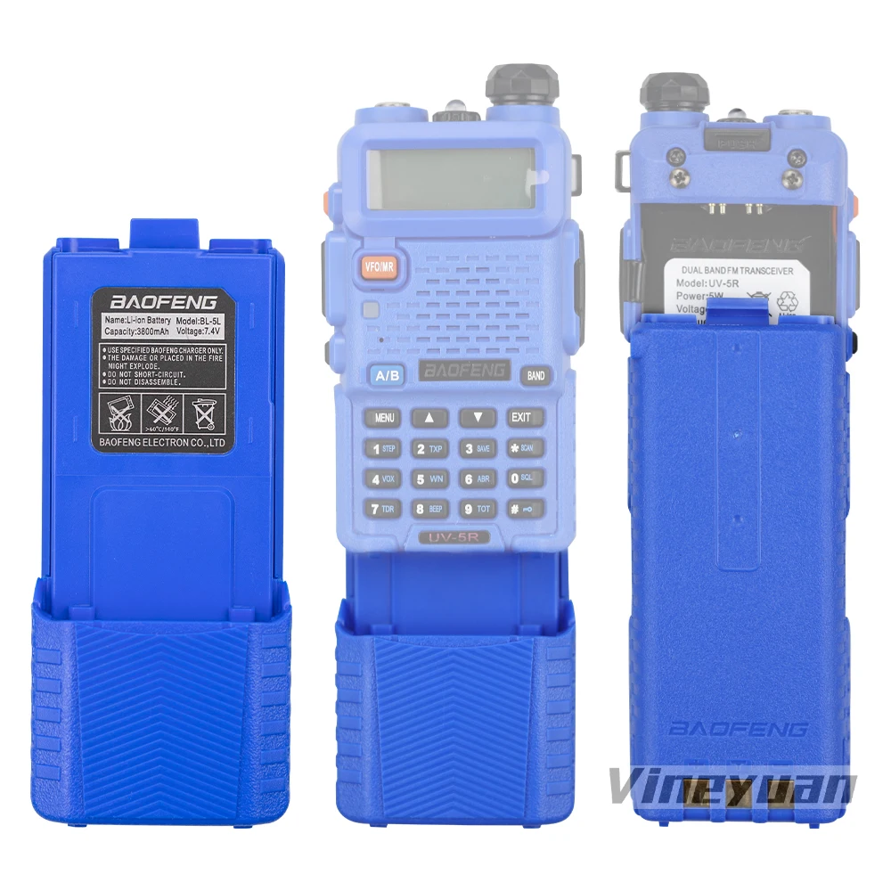 Bateria Recarregável Bl5l 3800mah Bateria Estendida para Baofeng Uv-5r Uv-5rb Uv-5re Uv-5re Mais Uv-5ra Bf-f8 Uv5r-iii Bateria de Rádio - Image 3