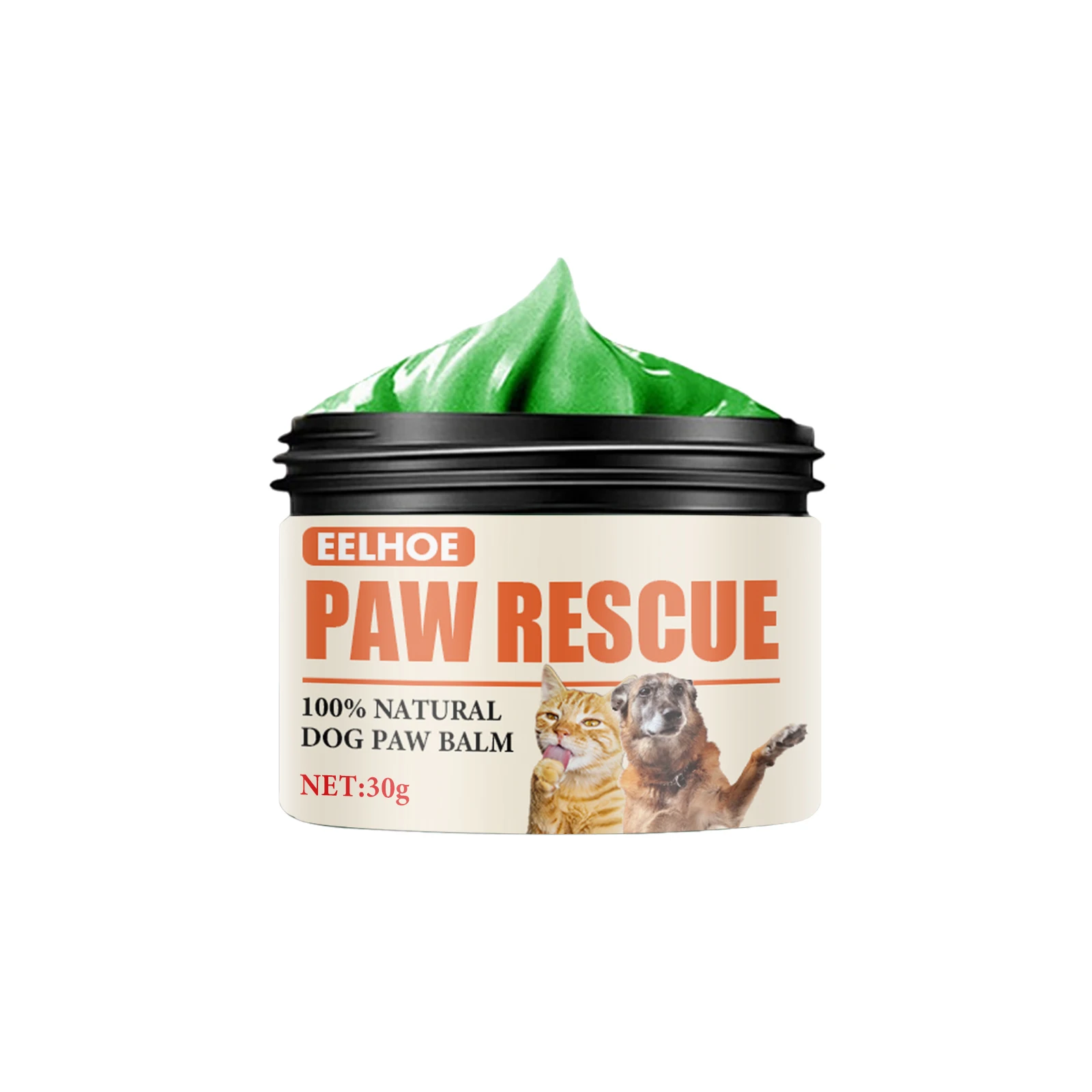 Natural Pet Paw Care Cream Moisturizing Anti-chapping Nourishing Repair Cracked Soothing Relief Discomfort and Pain Paw Cream