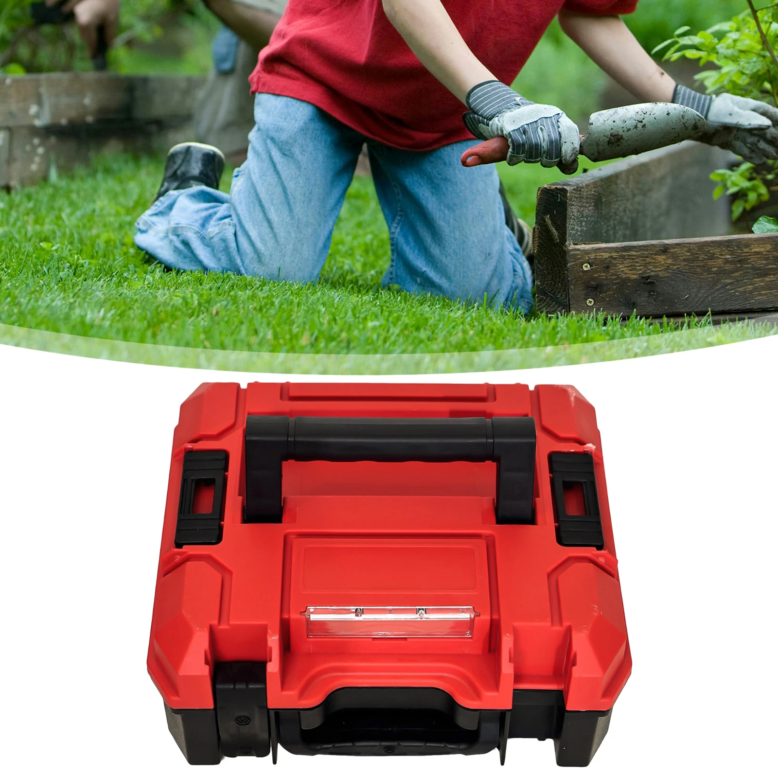 공구함 보관용 하드 케이스 모듈식 공구 보관 및 정리 휴대용 빈 공구함 사무실 차고 전기 기술자용 공구 케이스