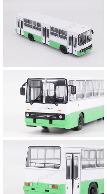 1:43 união soviética lenda ônibus Ikarus-260.06 modelo fundido