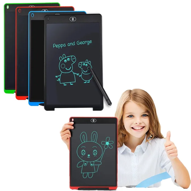 Tablet de Escrever LCD Infantil, Quadro Mágico, Placa de Desenho