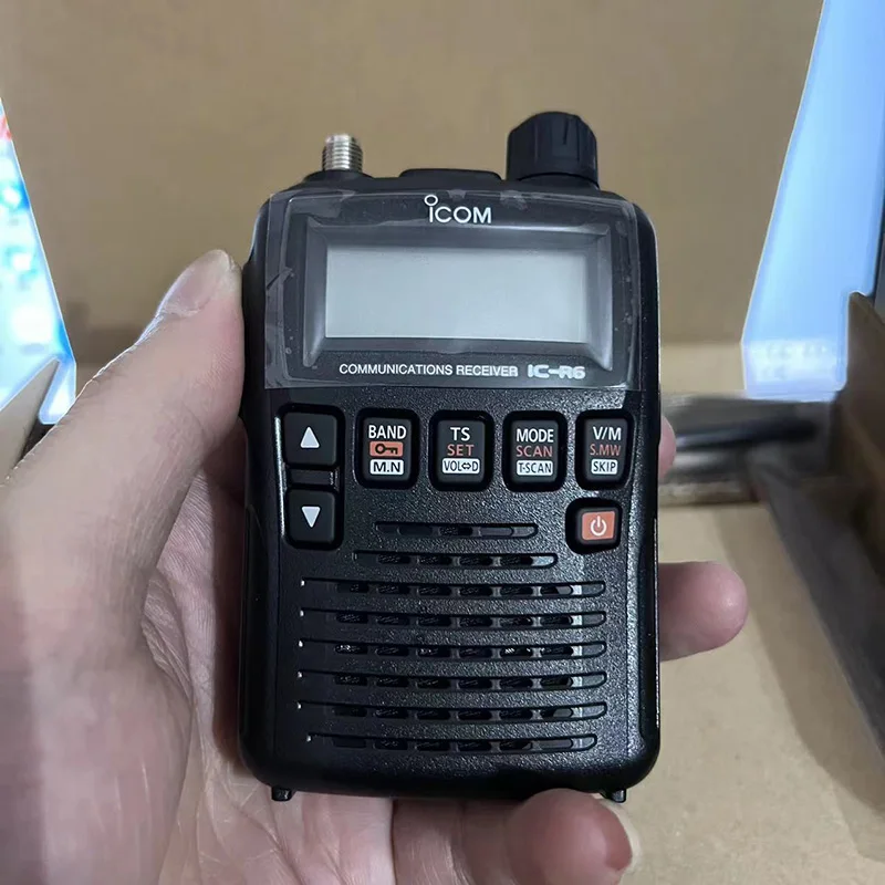 ICOM IC-R6 Handheld Receiver Radio Broadband AM/FM Receiver Radio 0.1-1309MHz