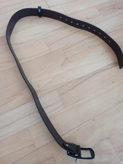 MIDNIGHT SOVEREIGN™ – Black Buckle Genuine Leather Belt photo review