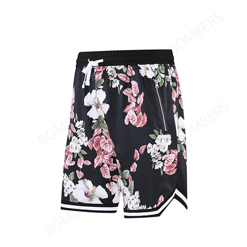 

Shorts Breathable Fitness Training Men Basketball Quick Drying 2 Pockets Shorts Leisure Outdoor Running Beach Pants