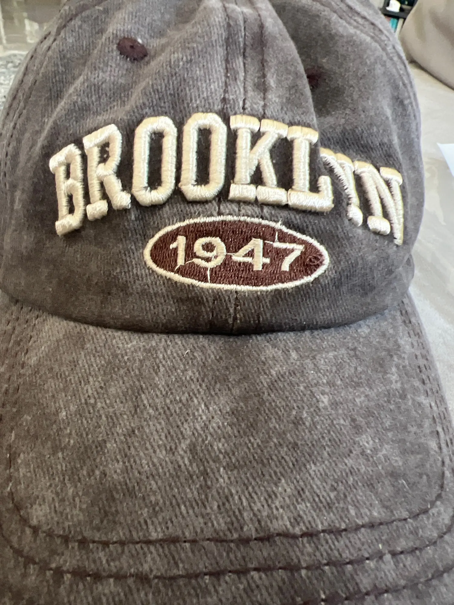 Casquette de baseball rétro Brooklyn – Broderie coton réglable, unisexe, style streetwear été photo review