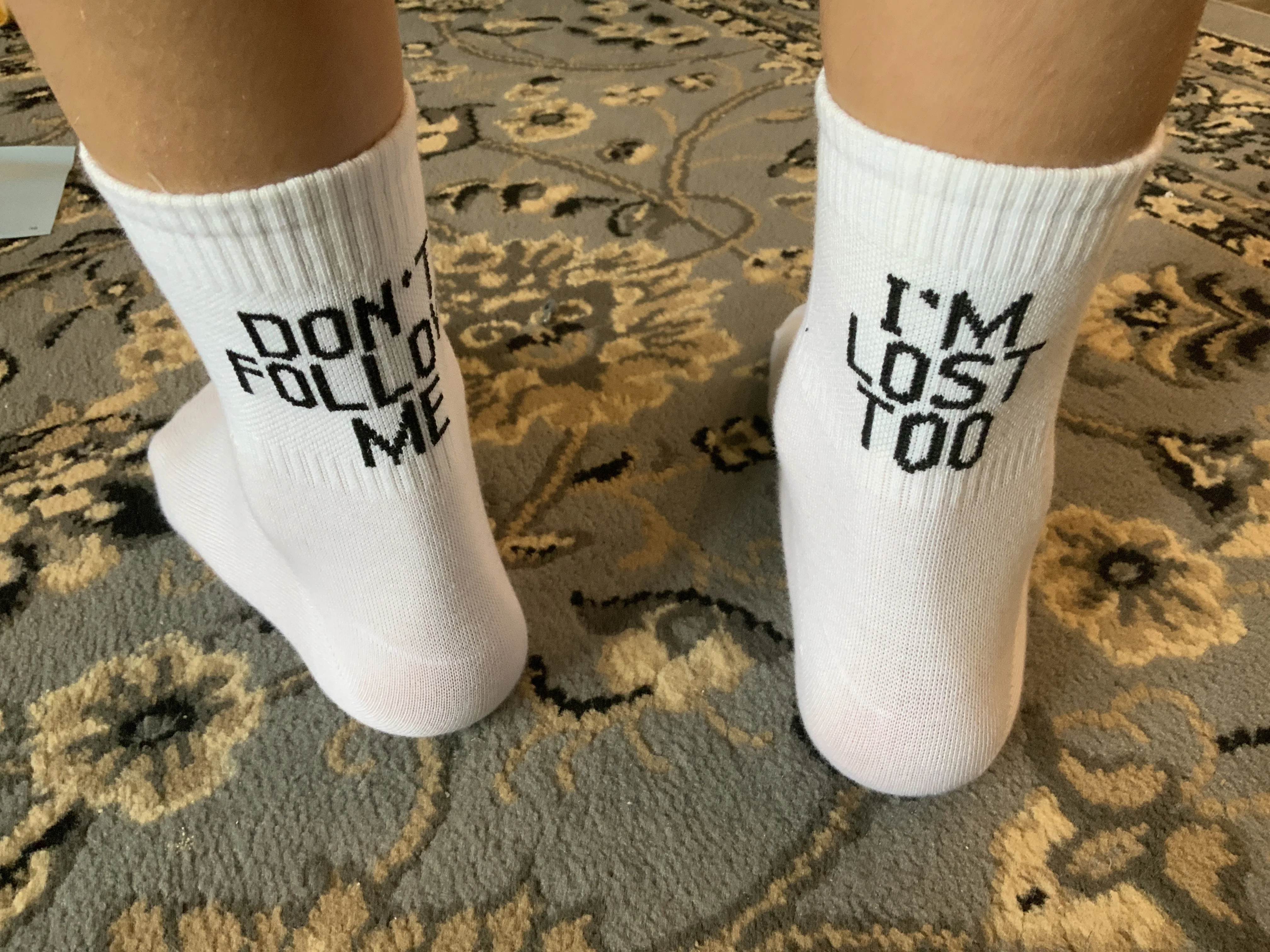 Don't Follow Me Socks UrbanWearOutsiders