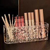Makeup Acrylic Organizer Multi-cell Display Box Makeup Blush Cosmetics Shelf 7-compartment Plastic Eye Shadow Tray Storage Box 2