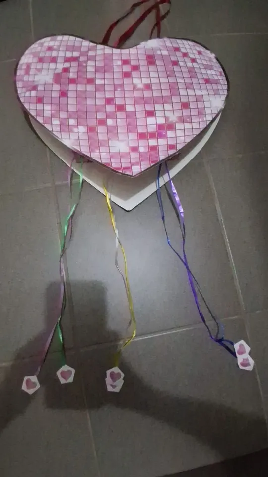 Rose Pink Metal Latex Confetti Balloons photo review