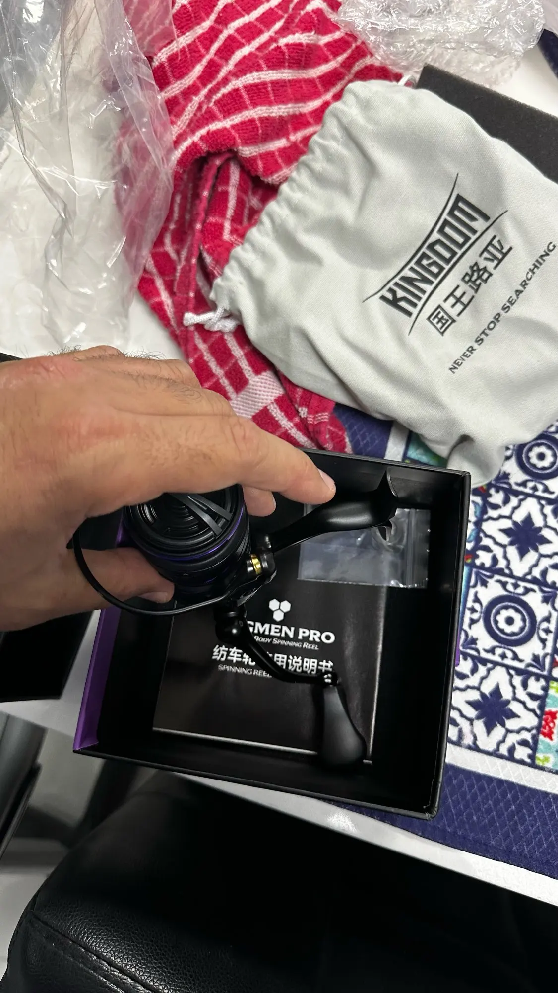 Kingdom Tegmen Pro 6.2:1 High Speed Gear Ratio Spinning Fishing