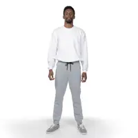 6 Pack Lucky No. 1 Men’s Fleece Active Athletic Workout Jogger Sweatpants for Men with Zipper Pocket and Drawstring S-3XL 2