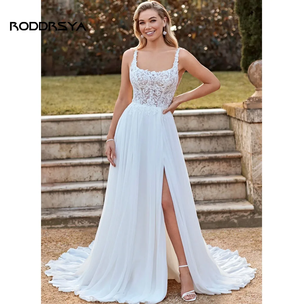 roddrsya-boho-elegant-wedding-dresses-for-women-2023-appliques-square-collar-backless-bridal-gowns-with-button-vestidos-de-novia