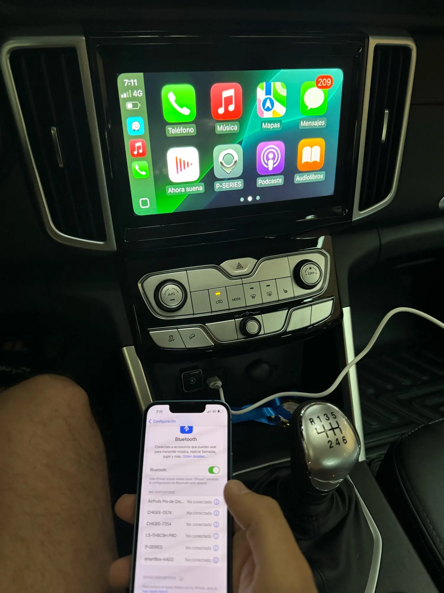 DriveSync Pro 2 ™ - No es solo CarPlay. Tu copiloto definitivo.