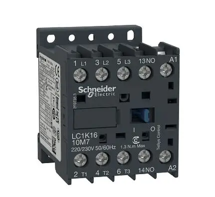 

LC1K1610B7 LC7K1610B7 TeSys K контактор-3P-Φ = 440 V 16 A - 1 NO aux. -Катушка переменного тока 24 В