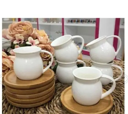 

Perotti Set of 6 Luxury Porcelain Coffee Cups