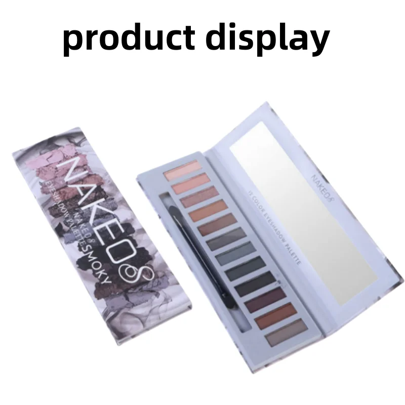 

12-Color Matte and Shimmer Neutral Eyeshadow Palette: Bestselling Multi-Color Eyeshadow Palette in Europe and the US"