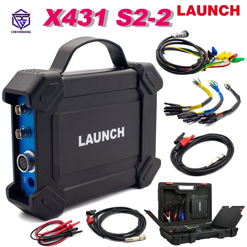 Launch X-431 S2-2 Sensor Box Tester Simulatore Di Oscilloscopio Funziona Con Launch X-431 Pad Vii / X-431 Pad V/X-431 Pad Iii V2.0