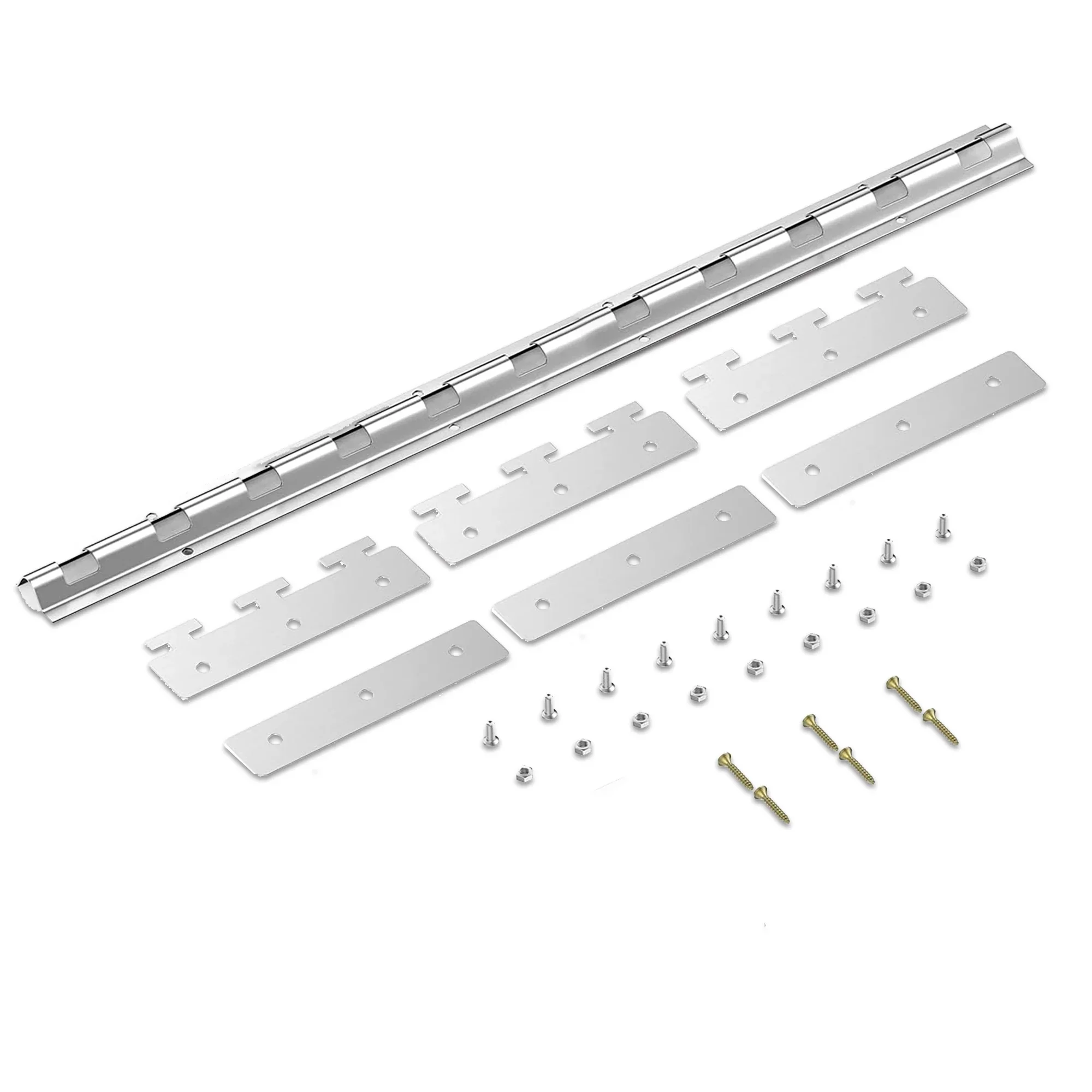 

Arrozoom Heavy Duty, Rustproof, Easy to Install Precision Mounting Brackets for Plastic Vinyl Strip Heavy-duty mounting brackets