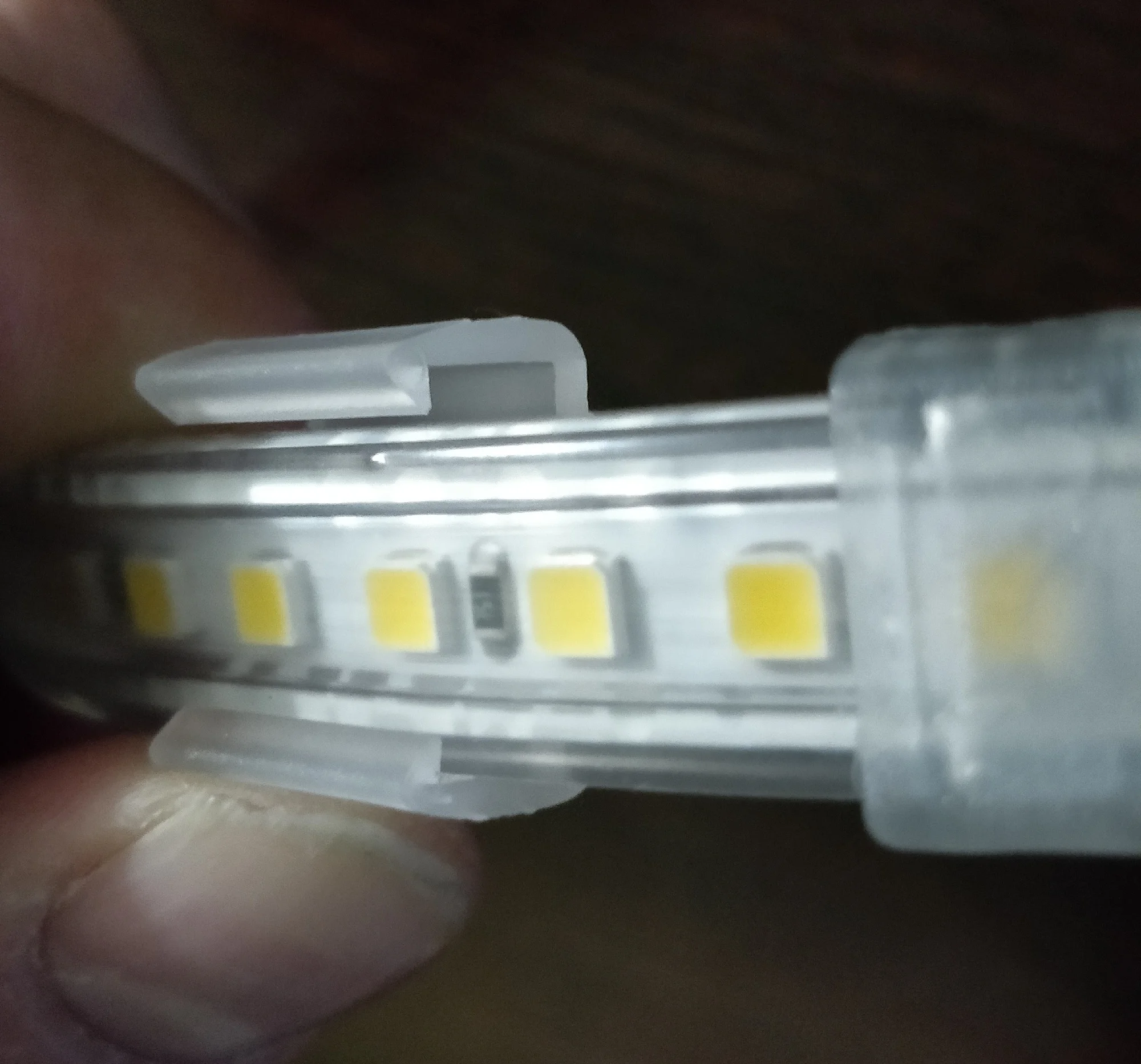 220V 4040 120LEDs/m Waterproof Flexible LED Strip light photo review