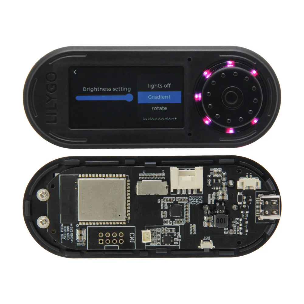 LILYGO® T-Embed ESP32-S3 painel de controle personalizado