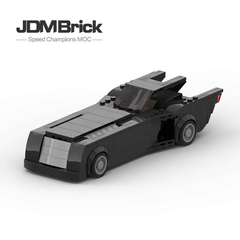 

MOC-40089 супер крутой супер красивый черный спортивный автомобиль гоночный автомобиль уникальный дизайн головоломка Сборка строительный блок игрушка подарок модель автомобиля