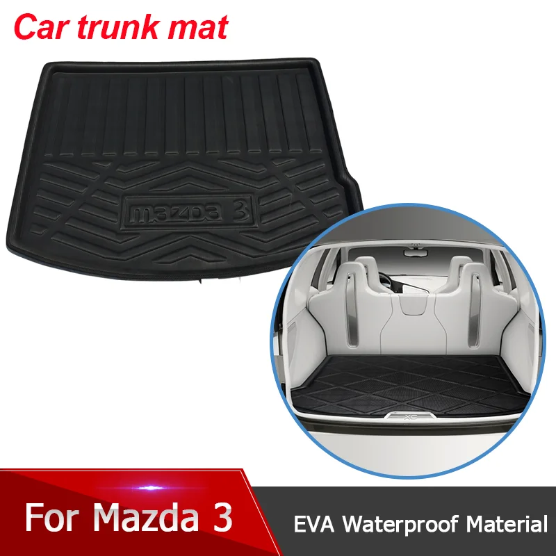 

Car Rear Boot Cargo Liner Tray Trunk Luggage Floor Carpet Mats Anti-dirty Carpets Pad for Mazda3 3 BL MK2 2010 2011 2012 2013