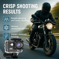 Outdoor WiFi 4K Action Camera Helmet Video Recording 4K/30FPS WiFi 2.0" 170D GPS 4X Zoom Underwater Waterproof Sports Camera - Image 3