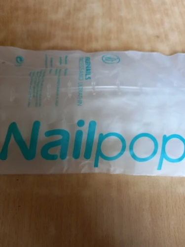 Nailpop 120 st Press on False Nails Fake Nails Kista Halvfrostad Heltäckande Kort Nagel Gel X Tips Kapselkonst Tillbehör Verktyg