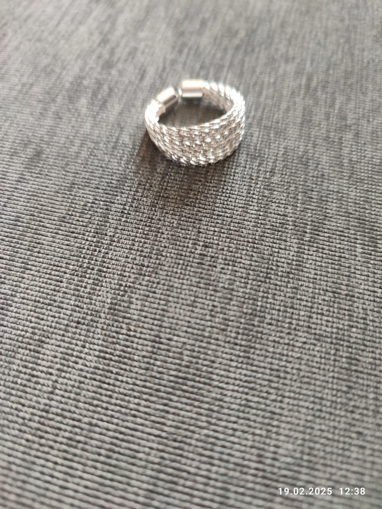 Adjustable Colorful Drip Glaze Ring photo review