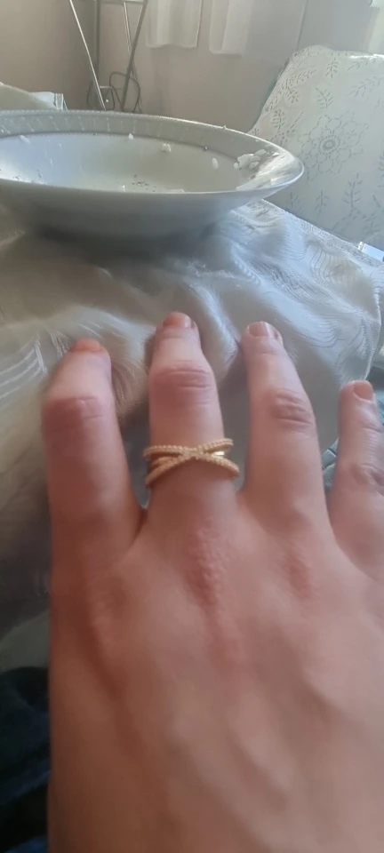 Fashion Gold Color Stainless Steel Rings photo review