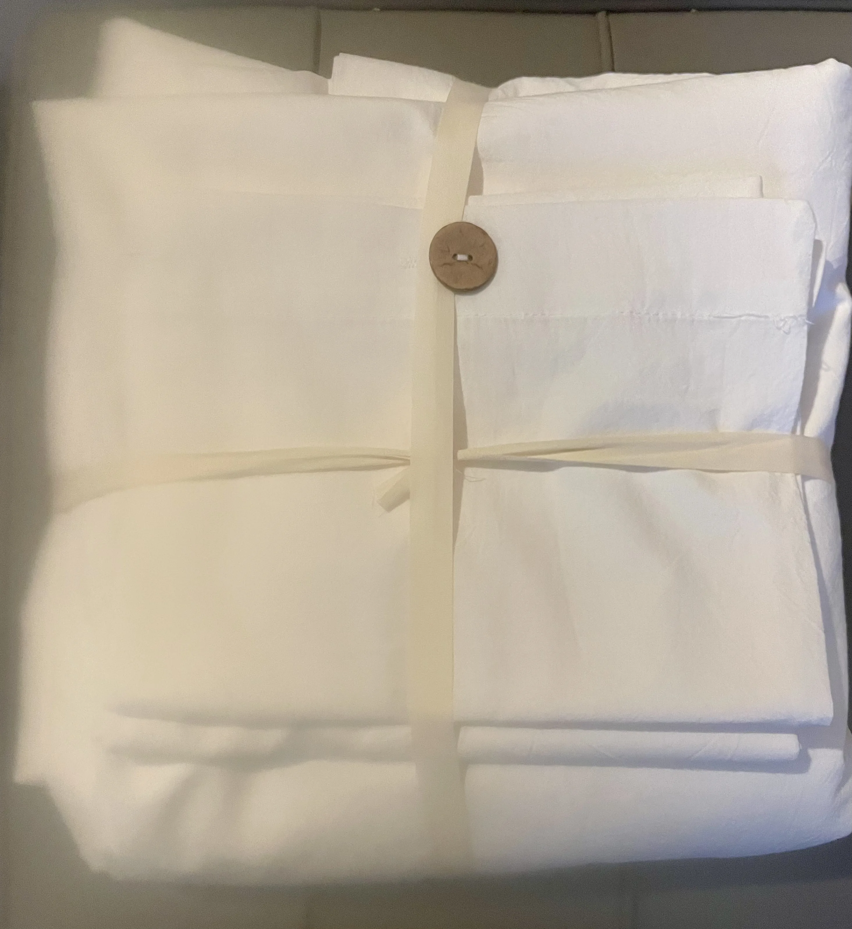 3pcs 100% cotton bedding set Double Duvet Cover Set 220x240 Solid Twist Cotton King Size Bedding Set Quilt Cover Set photo review
