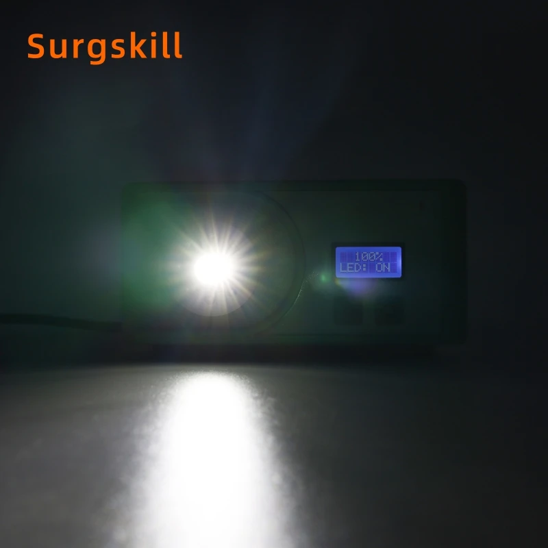 Portable 100W Medical Led Light Source For Endoscopy Surgery
