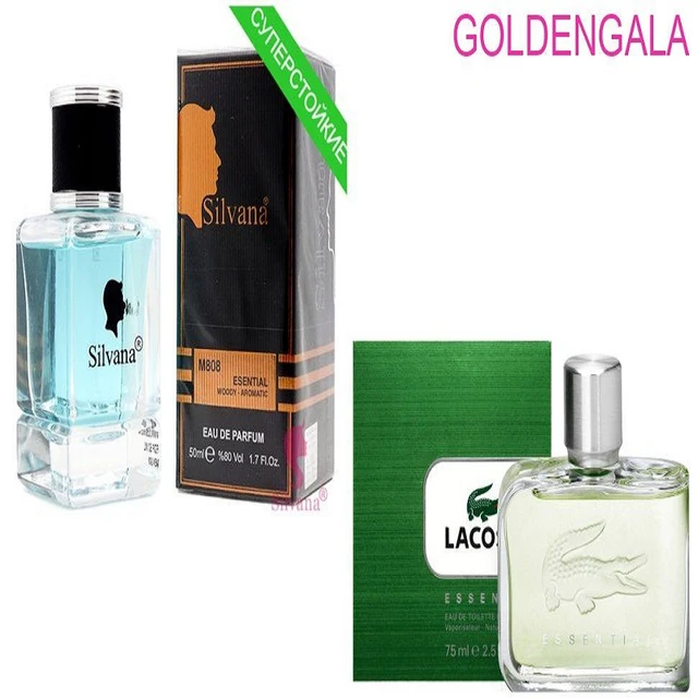 Perfume for men Silvana esential Woody-aromatic. M808. 50 ml. Analog of  lacost essential. from goldengala - AliExpress