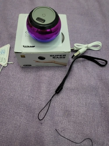 Altavoz inalámbrico con Bluetooth, portátil, pequeño arma de acero, Metal, estéreo pesado, envolvente, Subwoofer, Mini Altavoz pequeño con Bluetooth para exteriores photo review