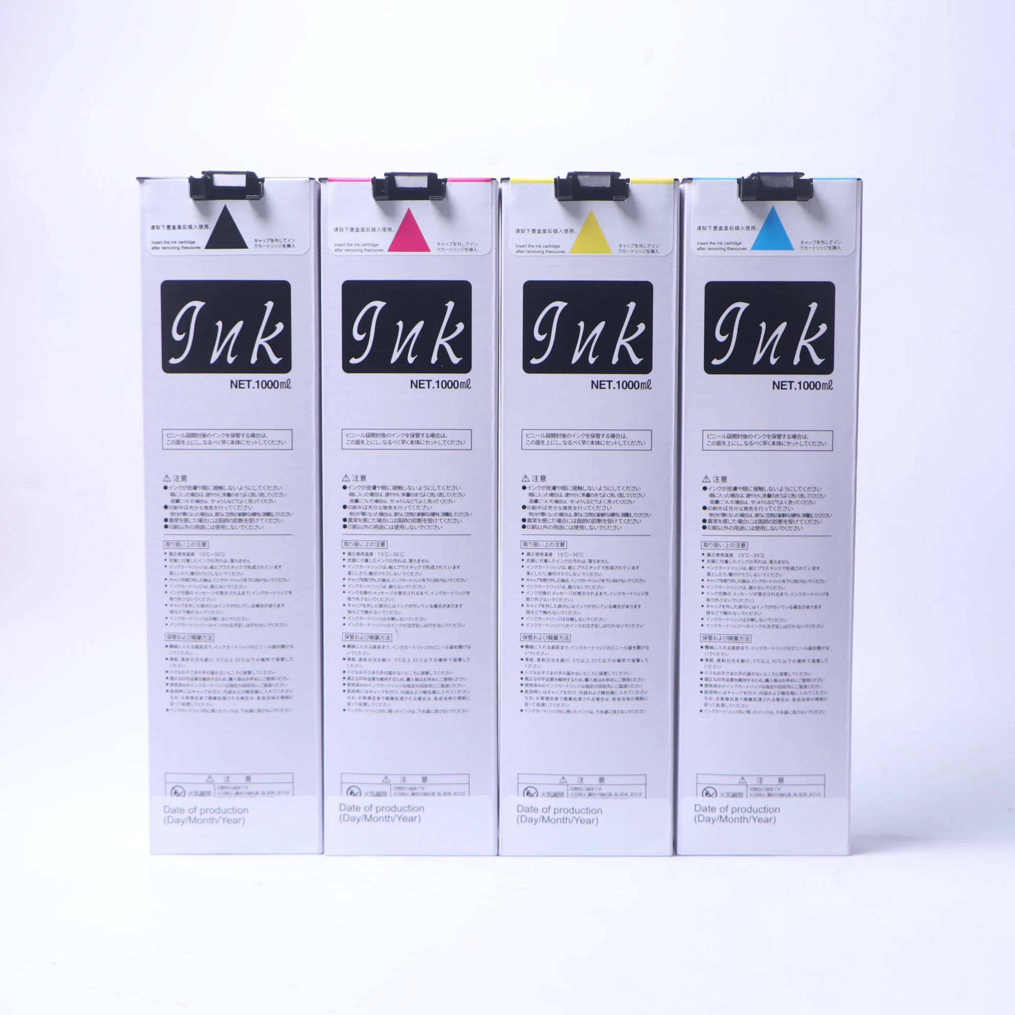 

S-6701G/E S-6702G/E S-6703G/E S-6704G/E CMYK Compatible Ink Cartridge For Riso 3110 3150 7110 7150 9150 1000ml