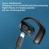 1pc Bluetooth 5.4 Headphones TWS Wireless Ear Hook Earphones HiFi Noise Reduction Headset Sports Earbud for Huawei Xiaomi 6