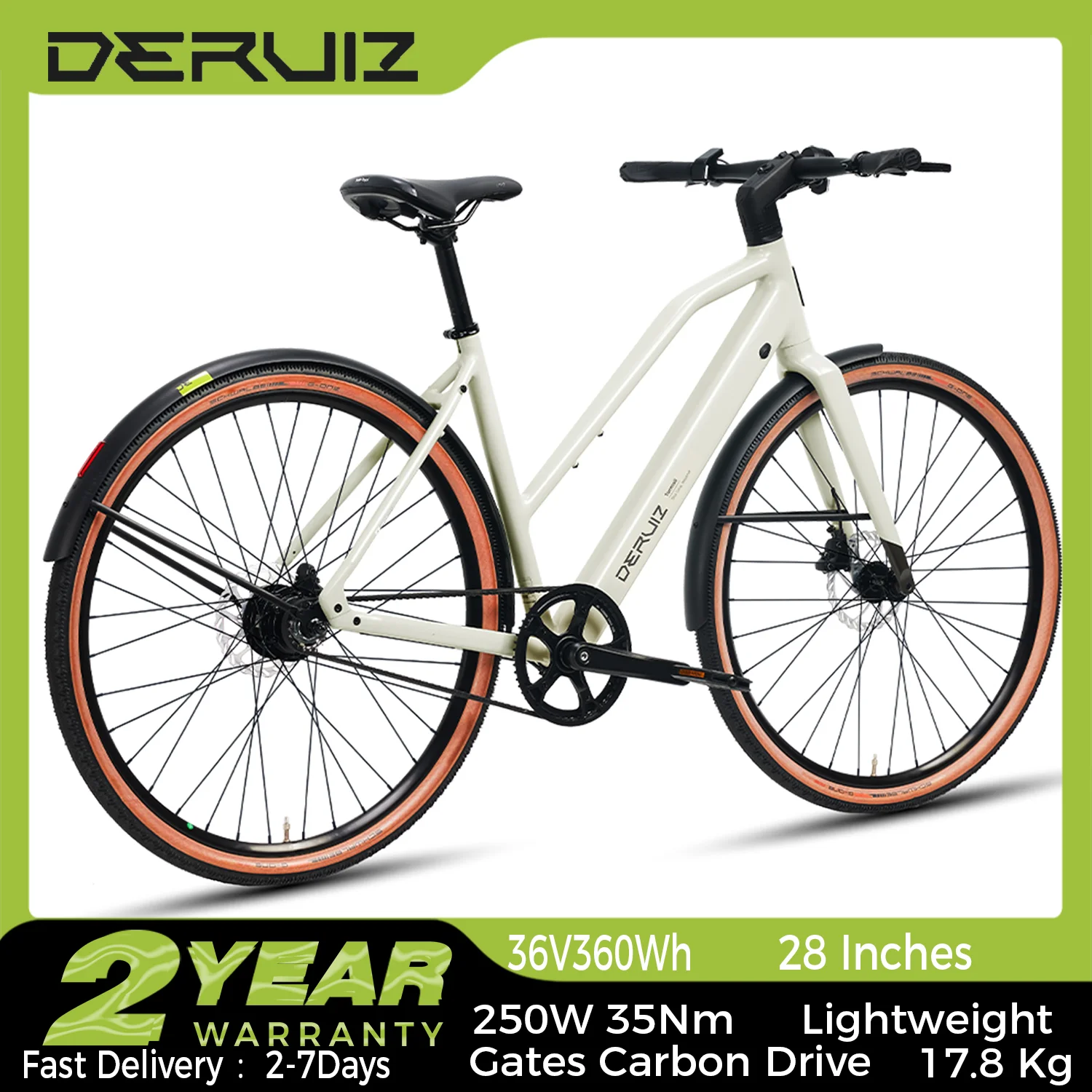 Velo de ville electrique moma bikes ebike 28 shimano 7v batterie 624wh gris noir - Vélo électrique