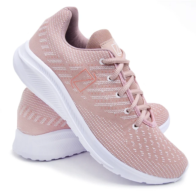 Tênis Feminino Esportivo Nylon Leve Design Moderno Academia Atividades Fisicas Flexivel Macio FastLL