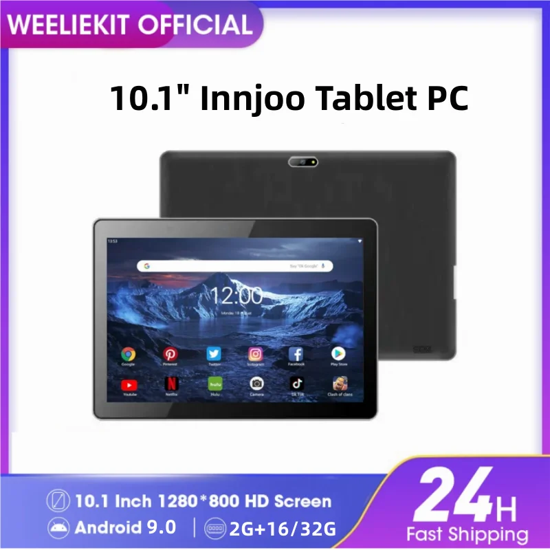 

Hot 10.1 INCH 2GB RAM 16GB/32GB 3G Phone Call Tablet Android 9.0 SC7731 Quad Core 1280*800 IPS Bluetooth-Compatible Dual Camera