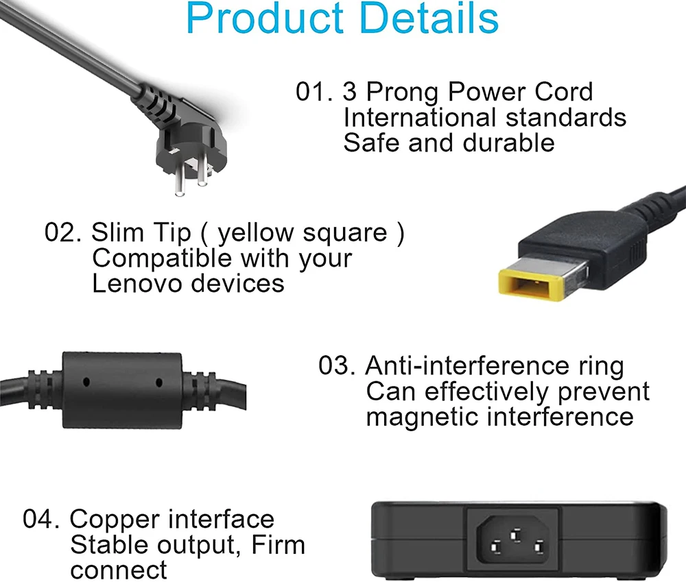 chargeur ca pour ordinateur portable lenovo legion