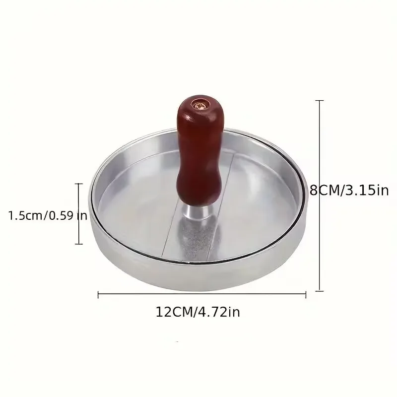 1pc Burger Press Non-Stick Hamburger Patty Maker Maker for Kitchen BBQ Grill Cooking Tool 5