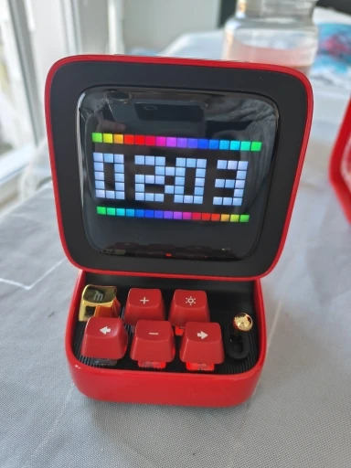 DIY LED Display Alarm Clock photo review