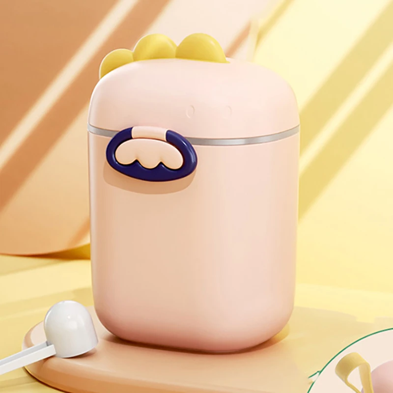 Baby Portable Milk Powder Container With Scoop Baby Snack Storage Box Food Storage Box