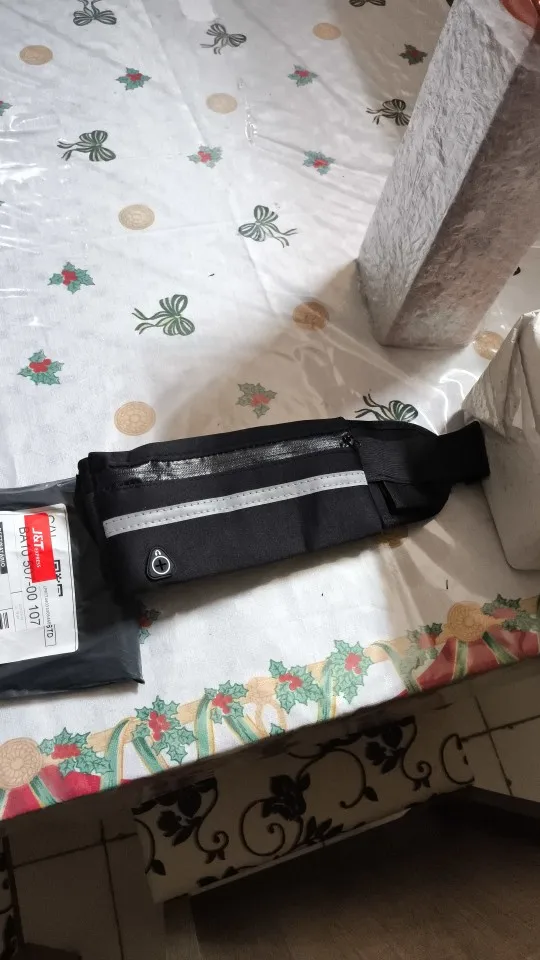 Pochete Esportiva cintura Preta porta celular garrafa utensílios para Corrida Preta photo review