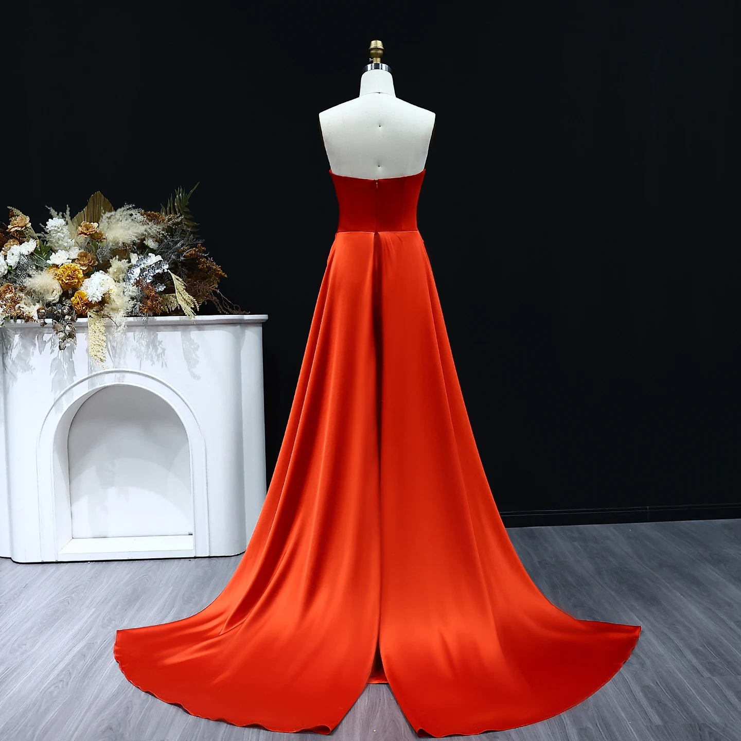 Sharon Said Dubai Elegant Red Strapless Mermaid Evening Dresses with Overskirt for Women Wedding Formal Gown SF255 Customized - AliExpress 320 Sharon Said Dubai Elegant Red Strapless Mermaid Evening Dresses with Overskirt for Women Wedding Formal Gown SF255 Customized - AliExpress 320