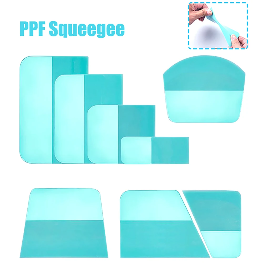 Window Tint Kit Tools TPU PPF Squeegee Car Paint Protection Film Vinyl Wrap Rubber Scraper Auto Accessories Clean Wiper window tinting squeegee vinyl squeegee window tint squeegee car wrapping tools automotive film tools