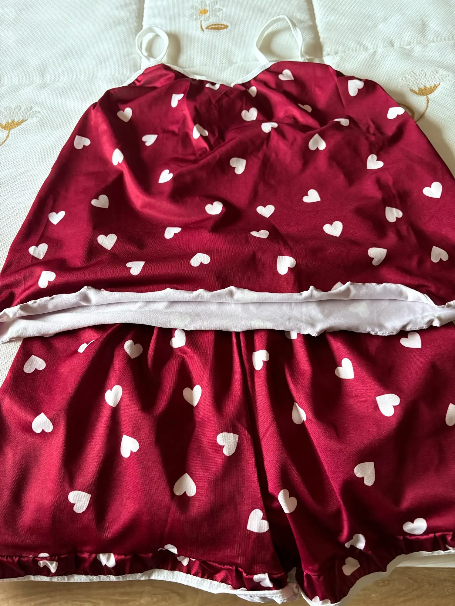 Luxe Spaghetti Strap Summer PJ Set - Breathable Comfort Sleepwear photo review