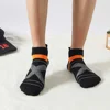 5 Pairs High Quality Socks Men Summer Outdoor Casual Cotton Socks Short Breathable Black Ankle Socks Run Sports Socks Size 38-45 5