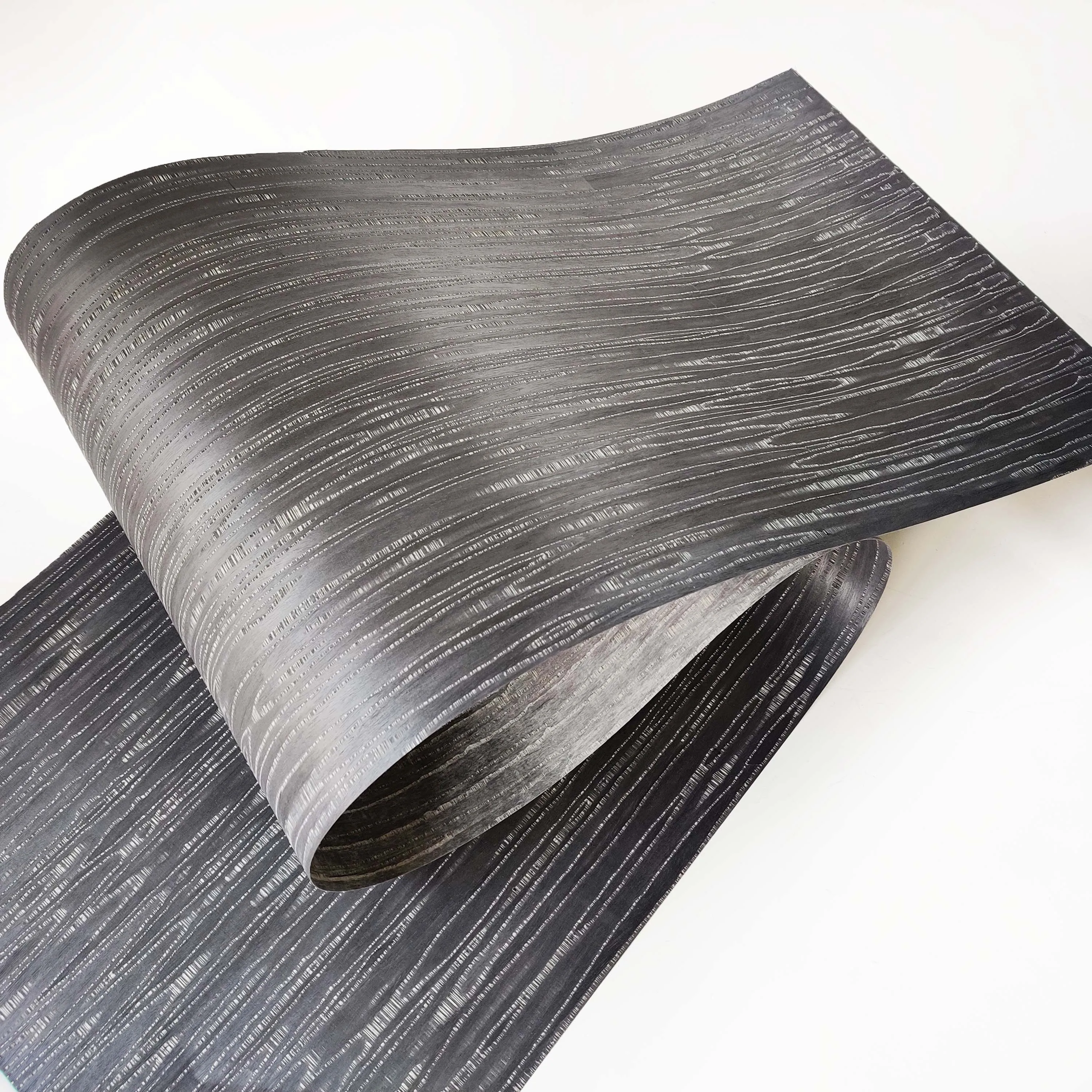 

Черный жемчужный инженерный деревянный шпон, настенный лист, дизайн двери, украшение пола