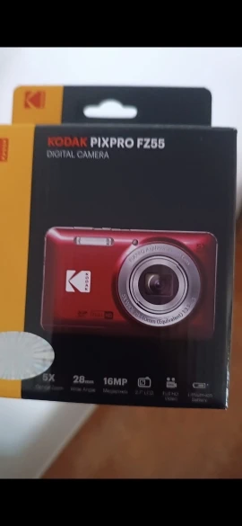 KODAK PIXPRO FZ55-RD 16MP Digital Camera 5X Optical Zoom 28mm Wide